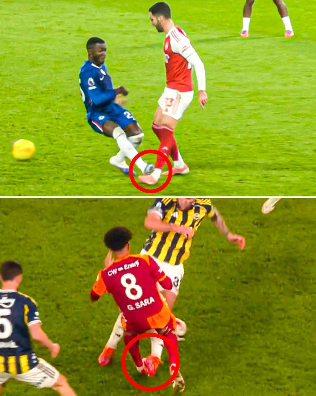 Dünya derbideki bu pozisyonu konuştu! Maçın son düdüğü çalar çalmaz açıklama... 1