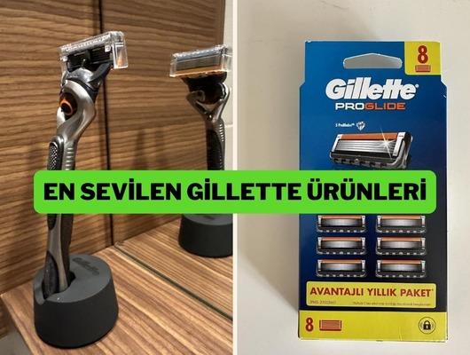 Favori Gillette tıraş bıçakları ve yedek başlıkları