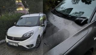 Avukat eline aldığı sopayla 40 araca zarar verdi! 