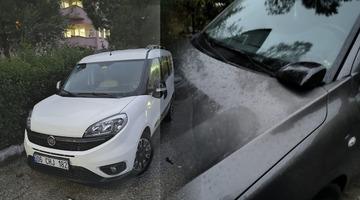 Avukat eline aldığı sopayla 40 araca zarar verdi! 