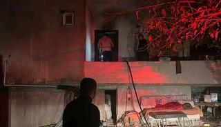 Arsuz’da müstakil ev yandı