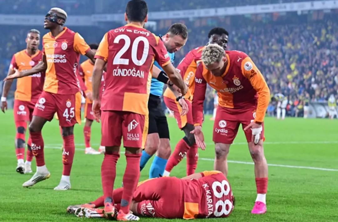 Derbide attığı cisimle Galatasaraylı Kazımcan Karataş ı yaralamıştı! G&ouml;zaltına alındı: İşte cezası... 1