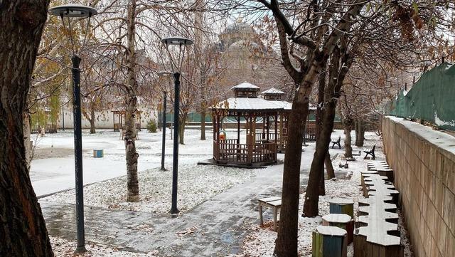 Karlıova beyaza büründü 2