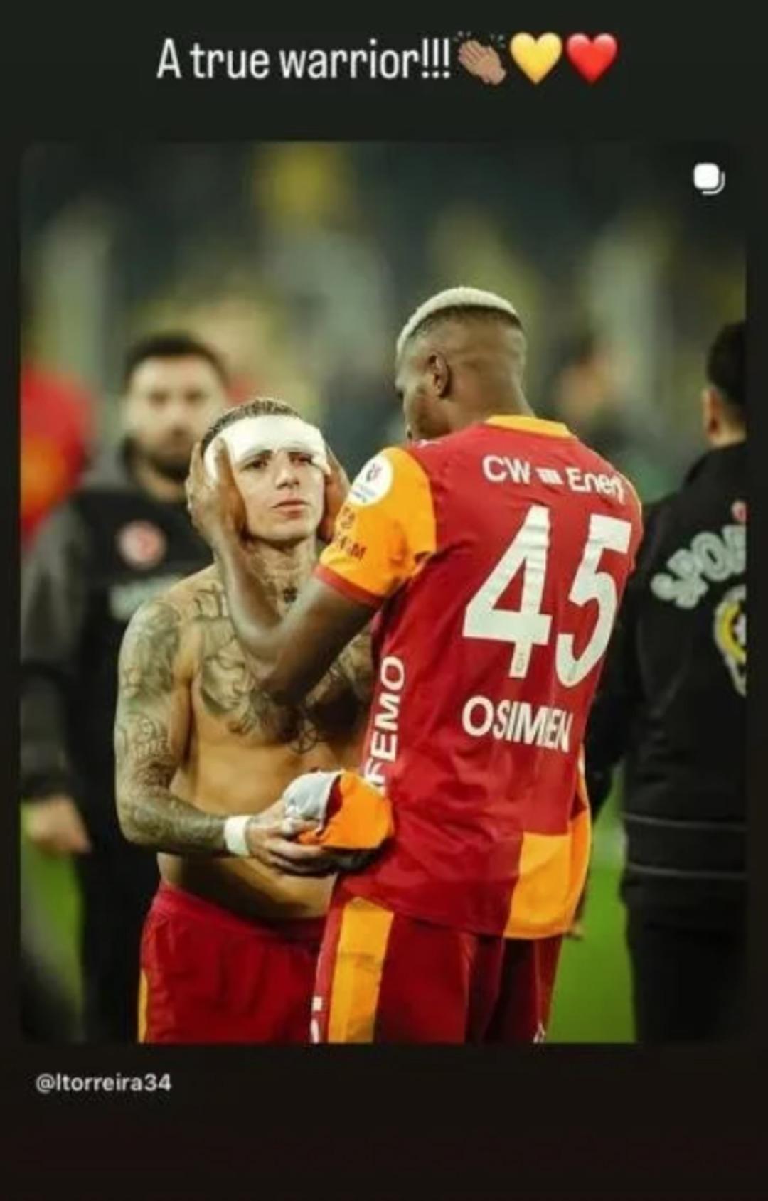 Victor Osimhen den Fenerbahçe derbisi sonrası art arda paylaşımlar! 5