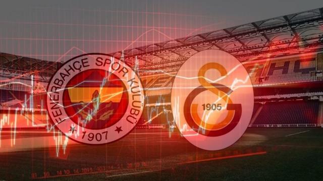 Asıl m&uuml;cadele borsada! Fenerbah&ccedil;e ve Galatasaray hisselerine derbi şoku!