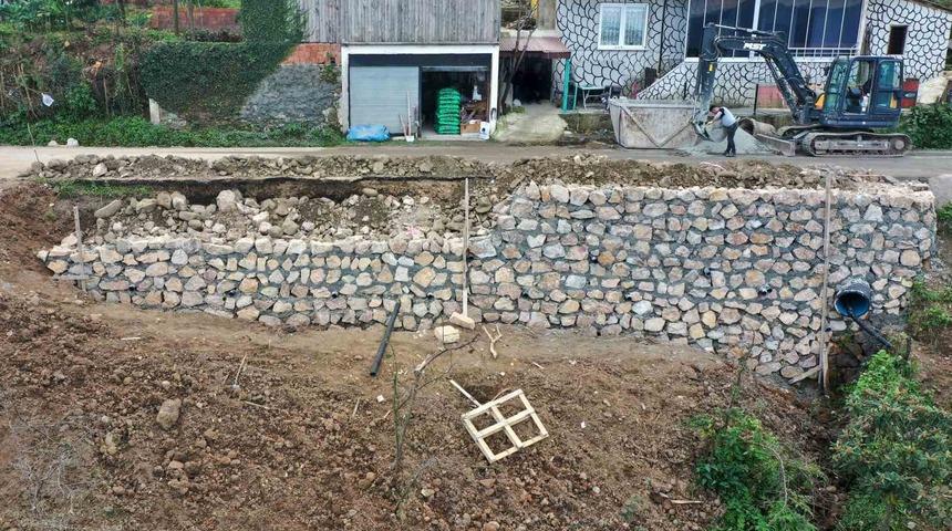 OBB’den Altınordu’da 6,5 yılda 42 bin metreküp taş duvar çalışması