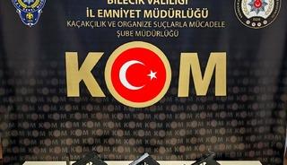 Bilecik'te silah kaçakçılığı operasyonunda yakalanan şüpheli tutuklandı