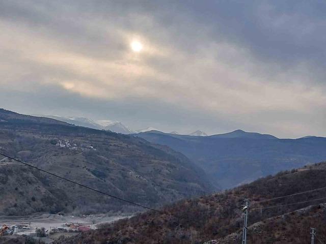 Posof kar yağışı sonrası beyaza büründü 1