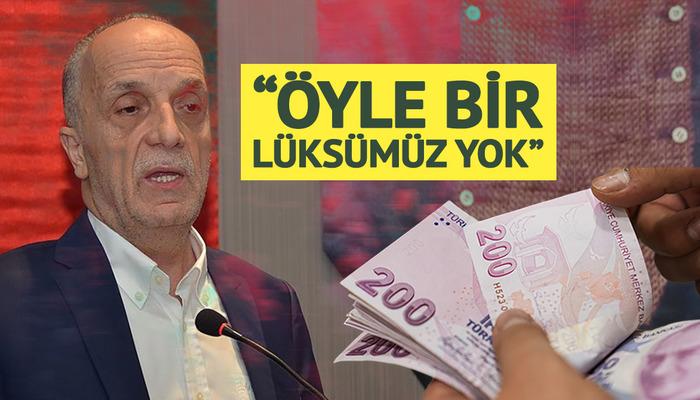 Asgari ücret pazarlığı öncesi merak edilen soruya yanıt geldi