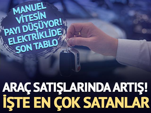 Araç satışlarında artış! İşte en çok satan markalar