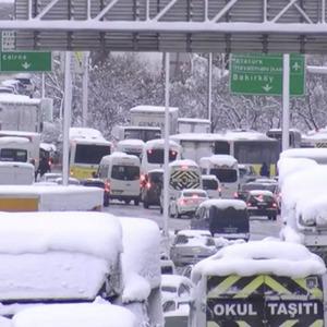 İstanbul'da kar yağışının ne zaman başlayıp ne zaman biteceği belli oldu! 