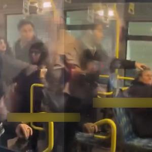 Metrobüste "Sapık mısın" sen diye bağırarak saldırdı! Taciz iddiası ortalığı karıştırdı