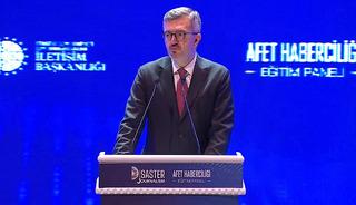 İletişim Başkanı Duran: Afet haberciliği ders müfredatı geliştirilmesini önemsiyorum