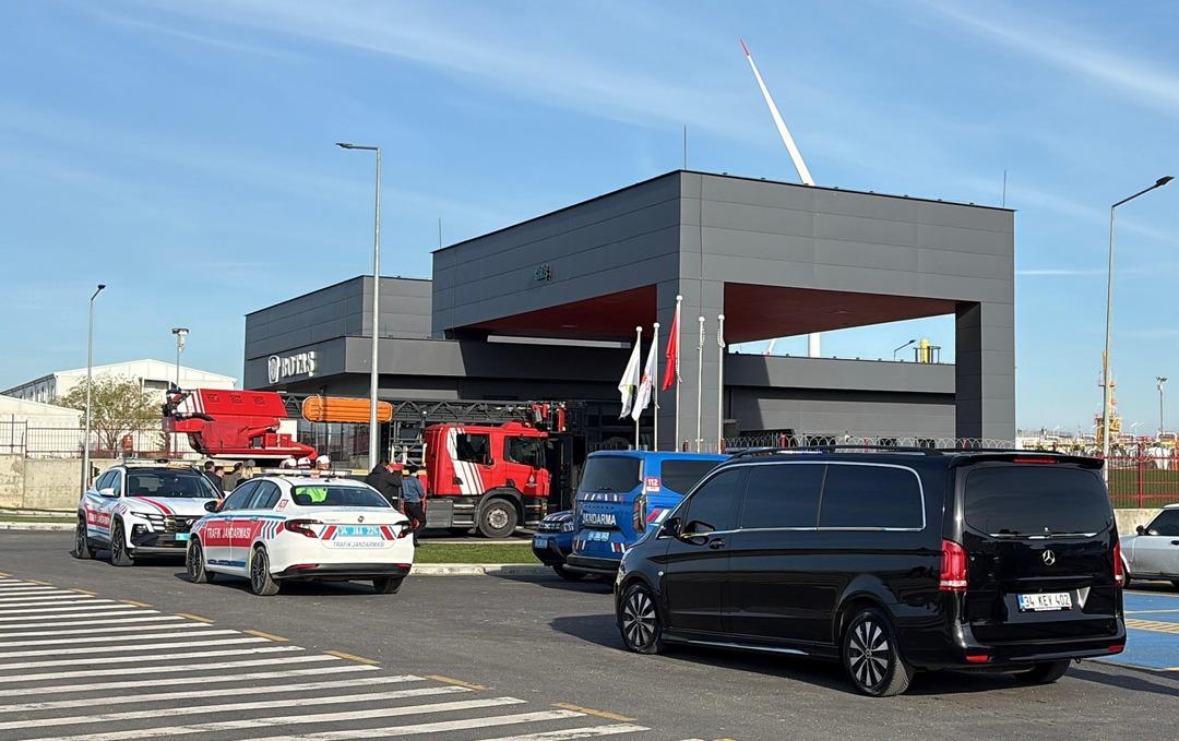 Silivri Botaş ta yangın! Tesisler boşaltıldı: Valilikten açıklama 1