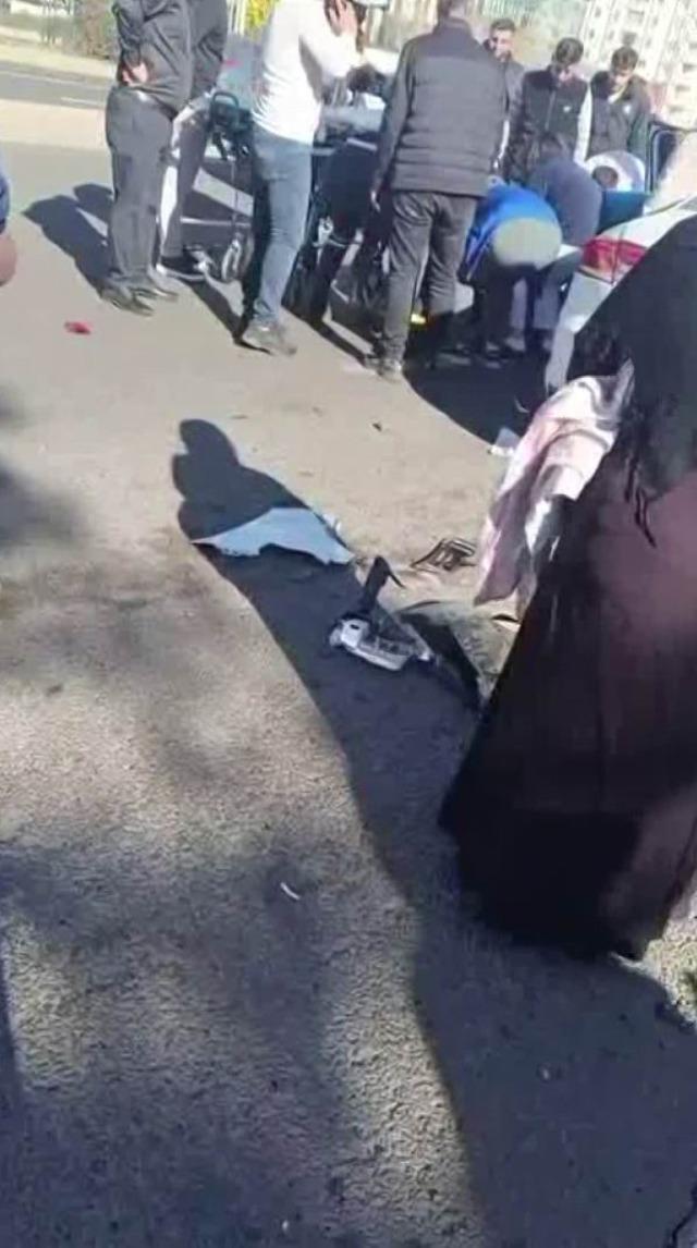 Diyarbakır’da zincirleme kaza: 4 yaralı 1
