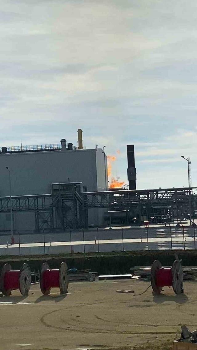 Silivri’de BOTAŞ tesislerinde yangın 2