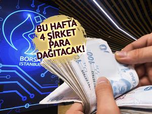 Bu hafta temettü verecek hisseler (1-5 Aralık)