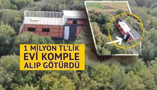 Bursa'da çığır açan 'tiny house' hırsızlığı