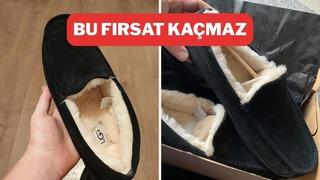 Bu kış için almanız gereken ilk ürün UGG terlik indirimde!