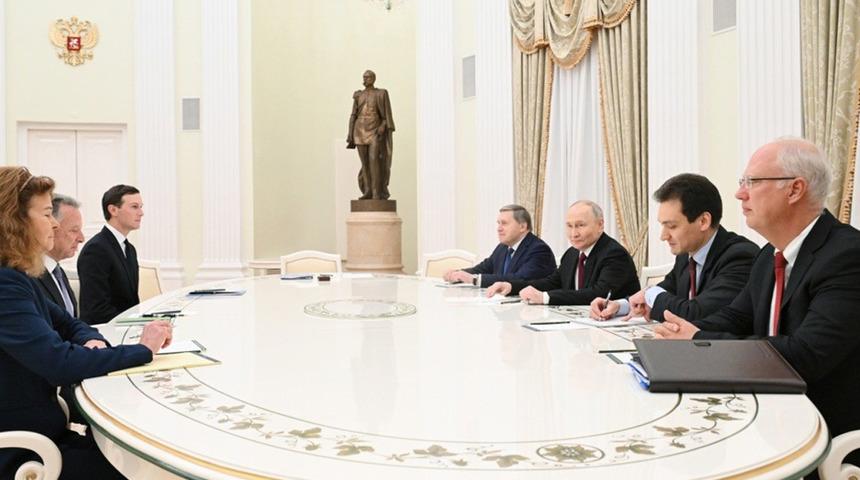 Putin, Witkoff ve Trump'ın damadı ile bir araya geldi