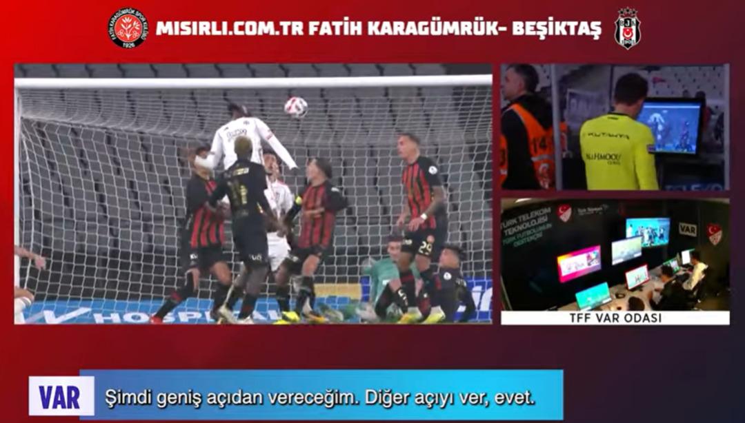 TFF Var kayıtlarını a&ccedil;ıkladı! İşte Fenerbah&ccedil;e-Galatasaray ma&ccedil;ında yaşananlar 2
