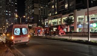 Binayı dumanlar sardı, mahsur kalanları itfaiye kurtardı