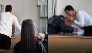 Öğretmene yapılanlar izleyenleri bile utandırdı