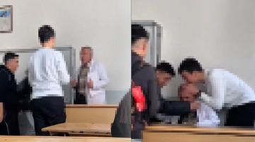 Öğretmenleriyle dalga geçtiler! Lisedeki öğrencilerin skandal görüntüsü olay oldu