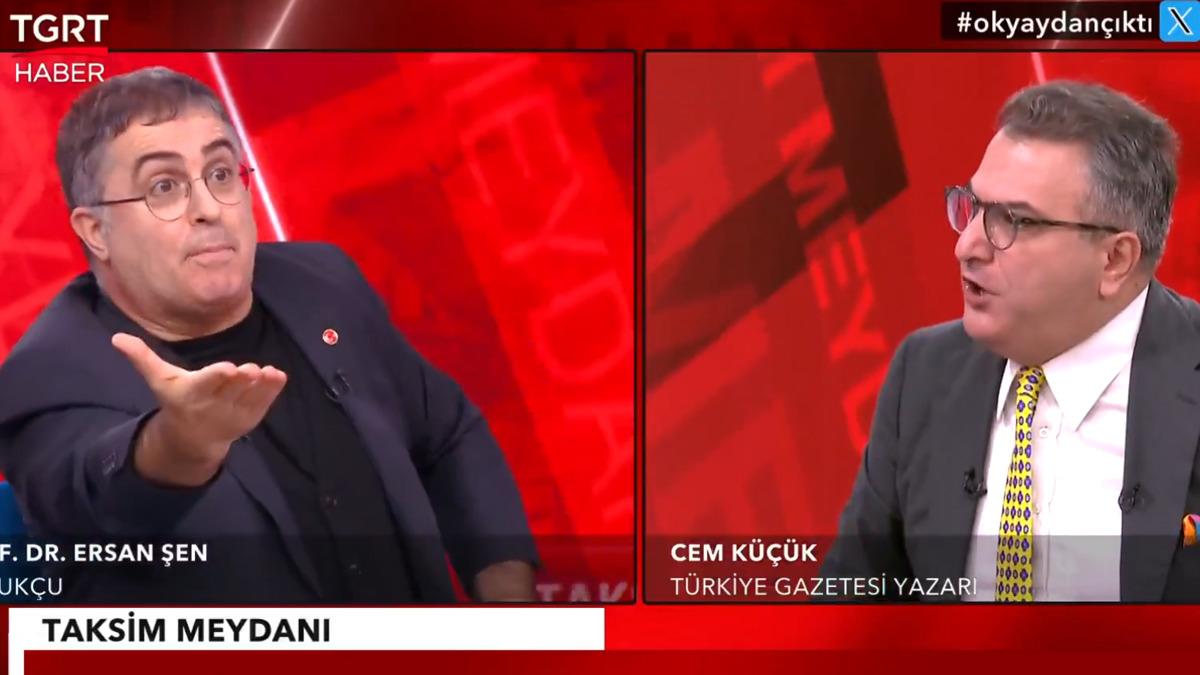 Ersan Şen ile Cem Küçük arasında 'İmralı' gerilimi! Tansiyon yükseldi: "Senin zikzakların çok" - Güncel Haberler
