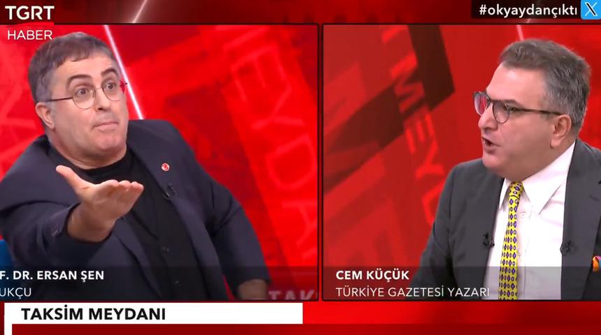 Ersan Şen ile Cem Küçük arasında 'İmralı' gerilimi! Tansiyon yükseldi: "Senin  zikzakların çok" - Güncel Haberler