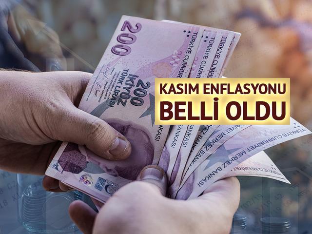 T&Uuml;İK Kasım enflasyonunu a&ccedil;ıkladı: Milyonların beklediği rakam belli oldu