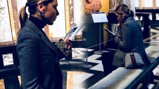  Hadise, çantasını kesmemek için öyle bir şey yaptı ki!