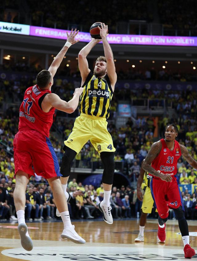 Fenerbahçe Doğuş - CSKA Moskova: 79 - 81 2