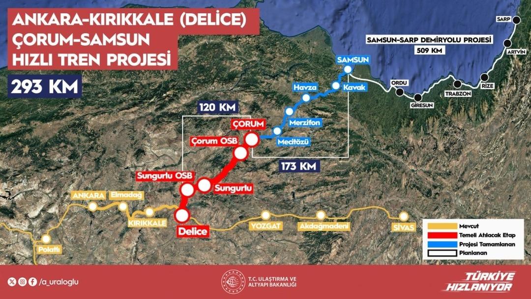Hızlı tren geliyor: Bir şehir için  ilk kez  olacak! Bakan duyurdu 6