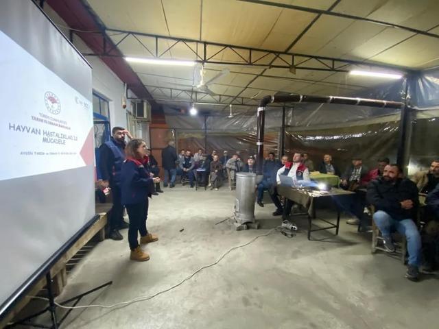 Efeler’de şap hastalığı bilgilendirmesi 1