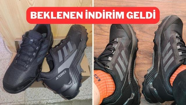 Binlerce kişinin favorisi Adidas Terrex yürüyüş ayakkabıdaki fırsatı kaçırmayın!