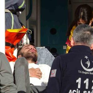 Yangına uykuda yakalandı, dumandan etkilendi