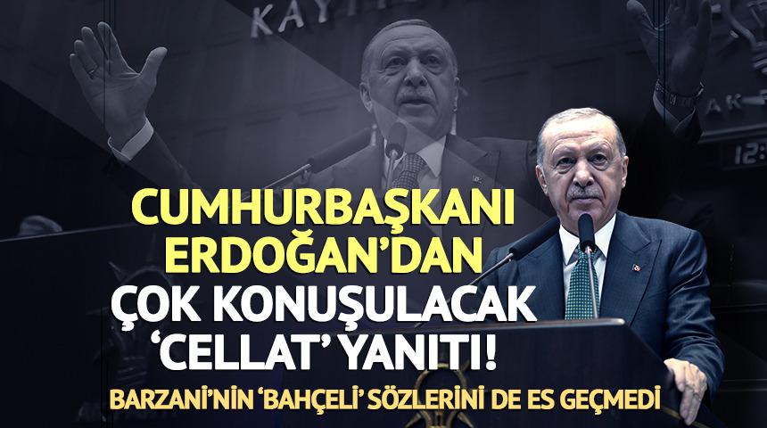 Erdoğan'dan &Ouml;zel'e &ccedil;ok sert 'Cellat' yanıtı: "Benim K&uuml;rt kardeşim kimin cellat olduğunu &ccedil;ok iyi bilir"