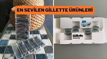 Favori Gillette tıraş bı&ccedil;akları ve yedek başlıkları