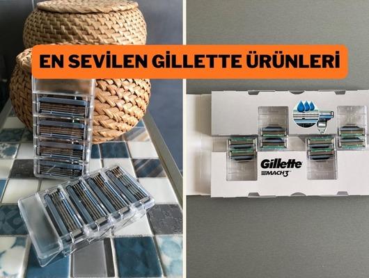 Favori Gillette tıraş bıçakları ve yedek başlıkları