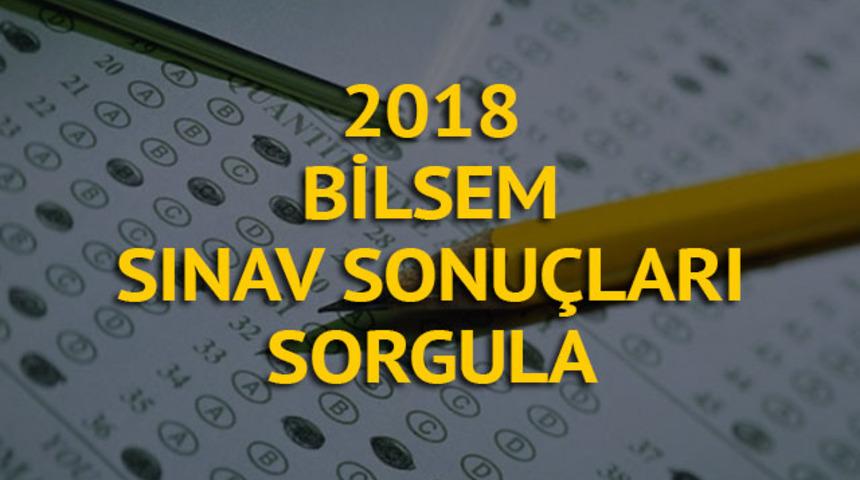 BİLSEM sınav sonu&ccedil;ları 2018: MEB BİLSEM sınav sonu&ccedil;ları sorgula!