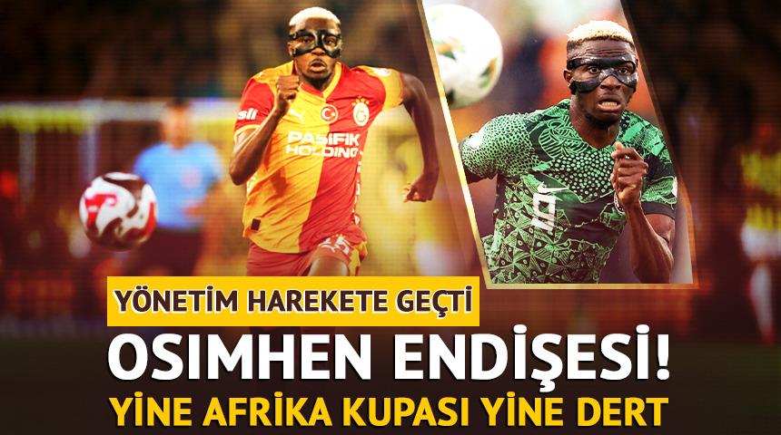 Galatasaray'da Afrika Kupası alarmı!