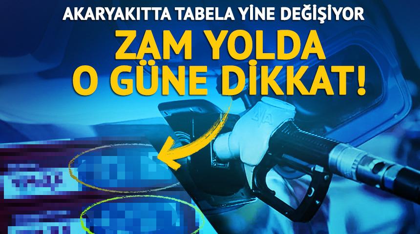 Akaryakıtta tabela yine değişecek! Zam yolda, o g&uuml;ne dikkat