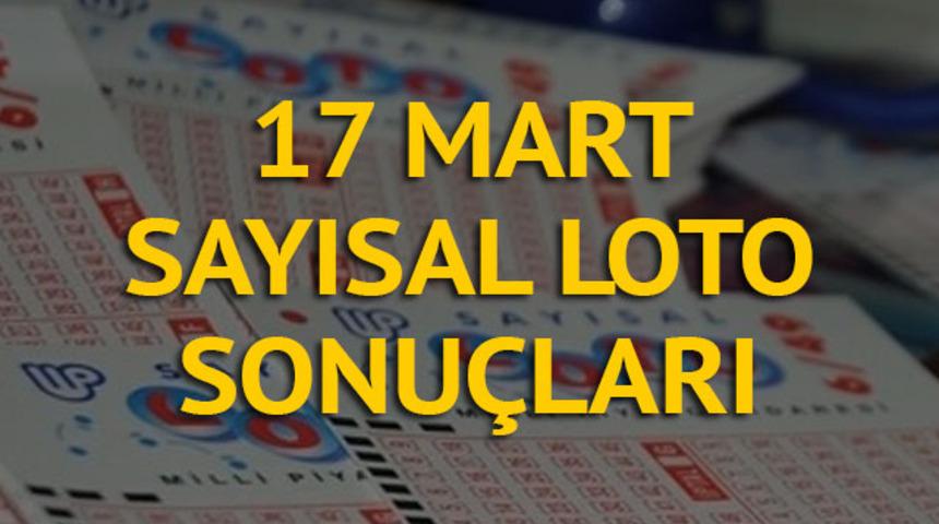 Sayısal Loto sonuçları 17 Mart: Büyük ikramiye 183 kişiye! ( Milli Piyango Sayısal Loto 1114. hafta sonuçları)