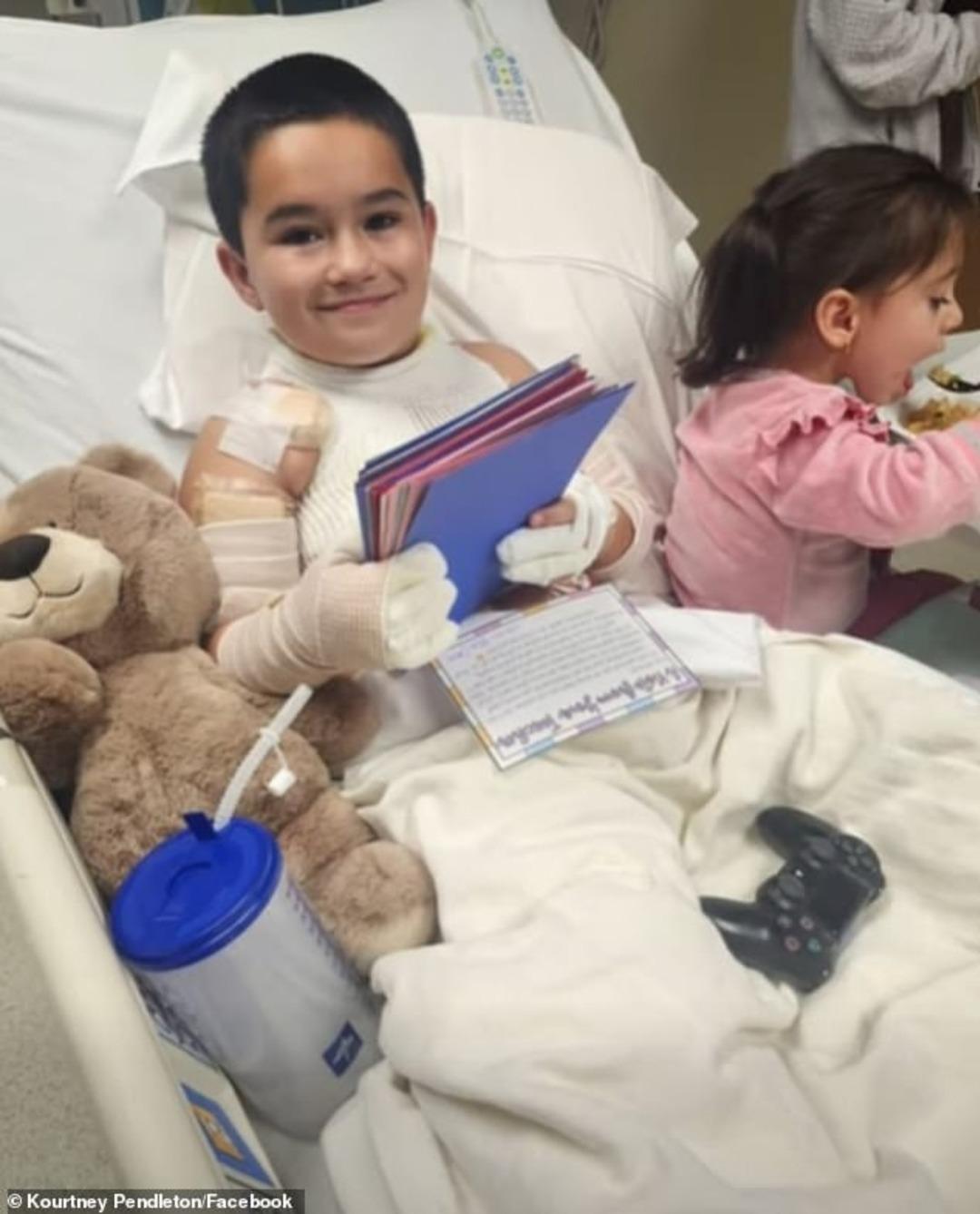 Kolyesi yüzünden az daha ölüyordu! Deri nakli yapılacak 2