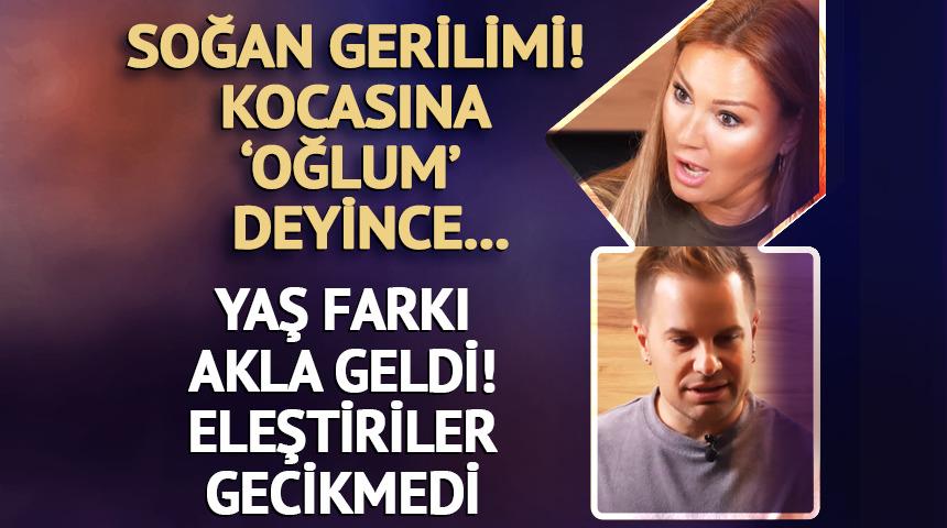 Pınar Altuğ kocasına 'oğlum' deyince eleştiri yağdı