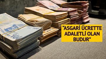 'Adaletli olan budur' diyerek asgari ücret için kimsenin konuşmadığı rakamı söyledi