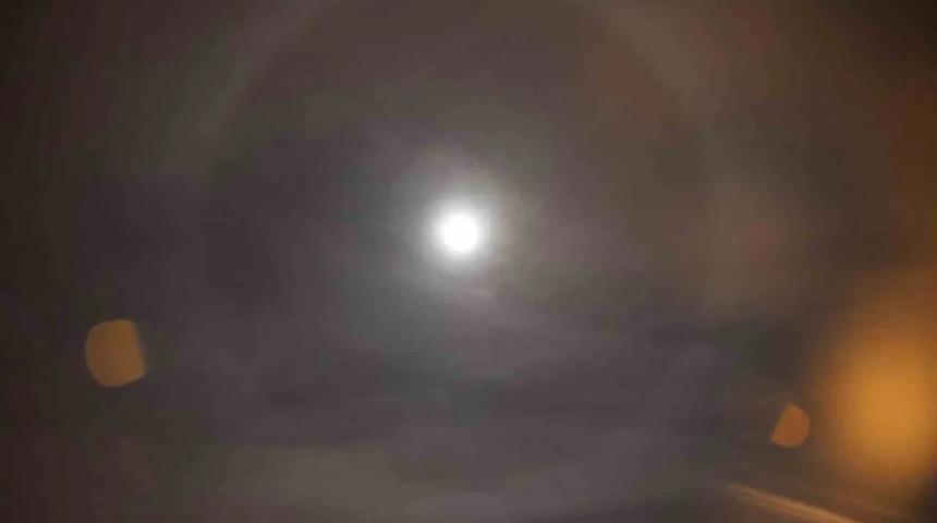 Yer: Tekirdağ! 2 sene sonra gökyüzünde yeniden görüldü! 