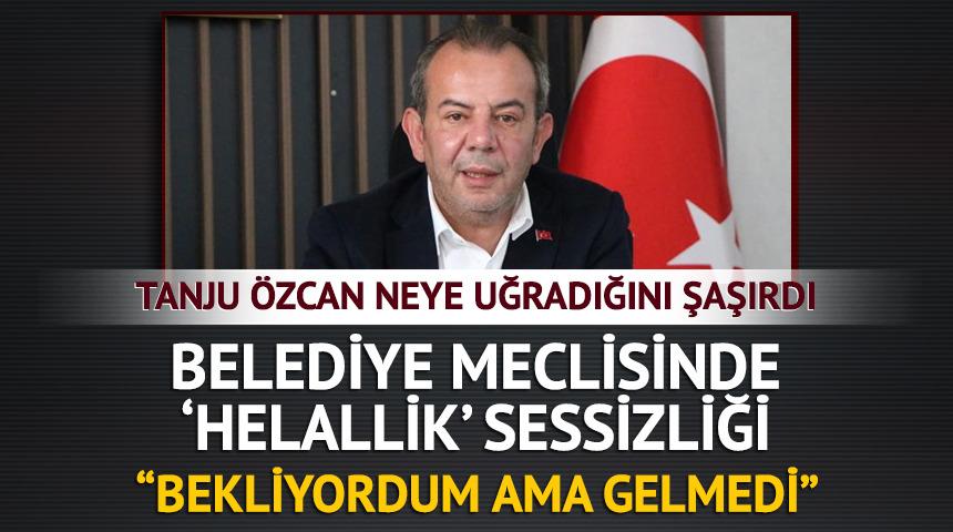 Bolu Belediye Meclisi'nde 'helallik' sessizliği! Tanju &Ouml;zcan dayanamadı: Ses gelmedi