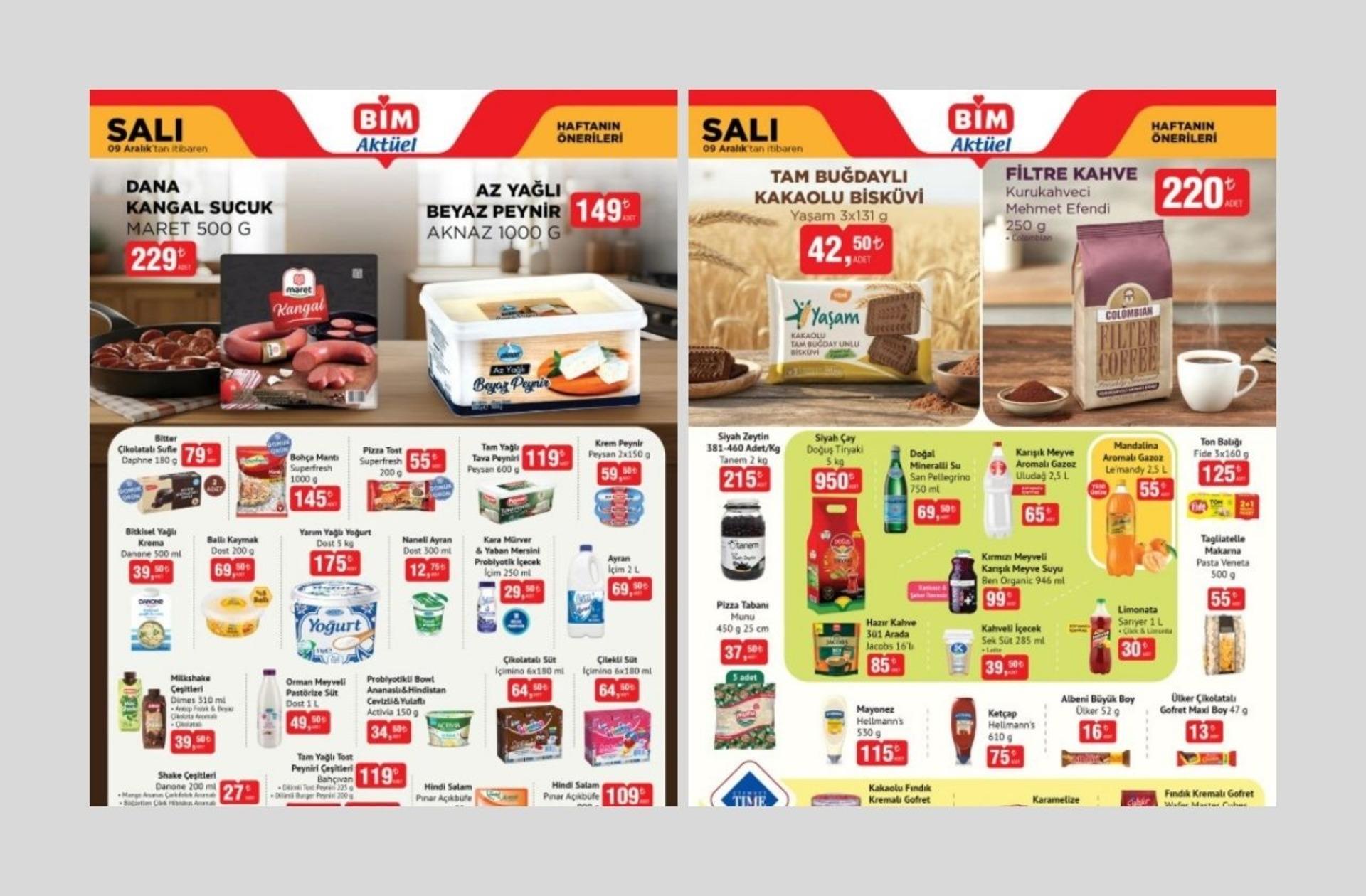 BİM'e Kuru Kahveci Mehmet Efendi filtre kahve geliyor! 9 Aralık 2025 BİM katalog yayınlandı!